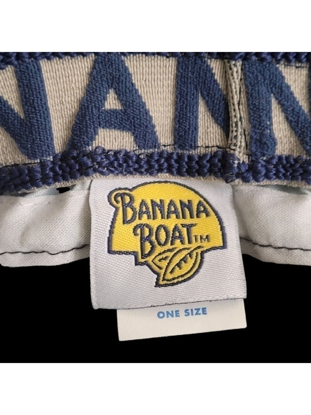 BANANA Boat | Unisex Sun Hat Blue Palms OS - Picture 15 of 16